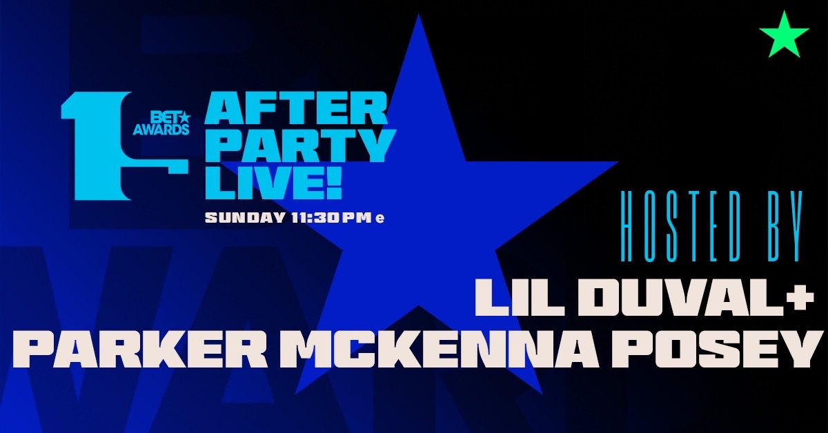JYPresents's tweet photo. Parker McKenna x lil Duval @betawards https://t.co/VU4osJaORG