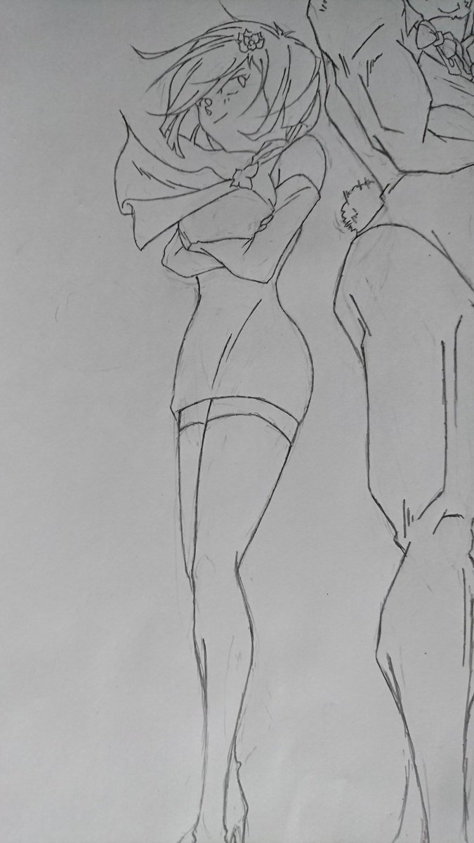 @dongurimasako1 はい🎵こちらこそです(///ω///)
拙い絵ですが今描いてみました🎵
本当にありがとうございました〜( 〃▽〃)〜🍀 