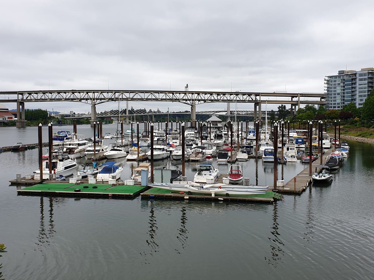 CCoastusa's tweet photo. Taking in #PortlandOR today after arriving late last night. Quiet, clean and very friendly. 
.
.
.
.
.
#coast2coastusa2019 #cycling #america @CR_UK @ParkinsonsUK https://t.co/RTf50KwAt7