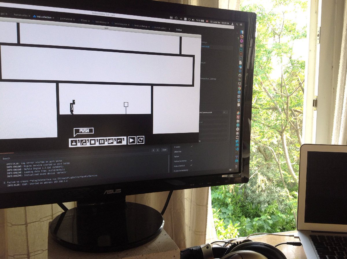 selimanac's tweet photo. I have no idea what is going on 🤪 #UDGJ2
#defold #gamedev #gamejam #madewithdefold #indiedev https://t.co/mOcDRKzZui