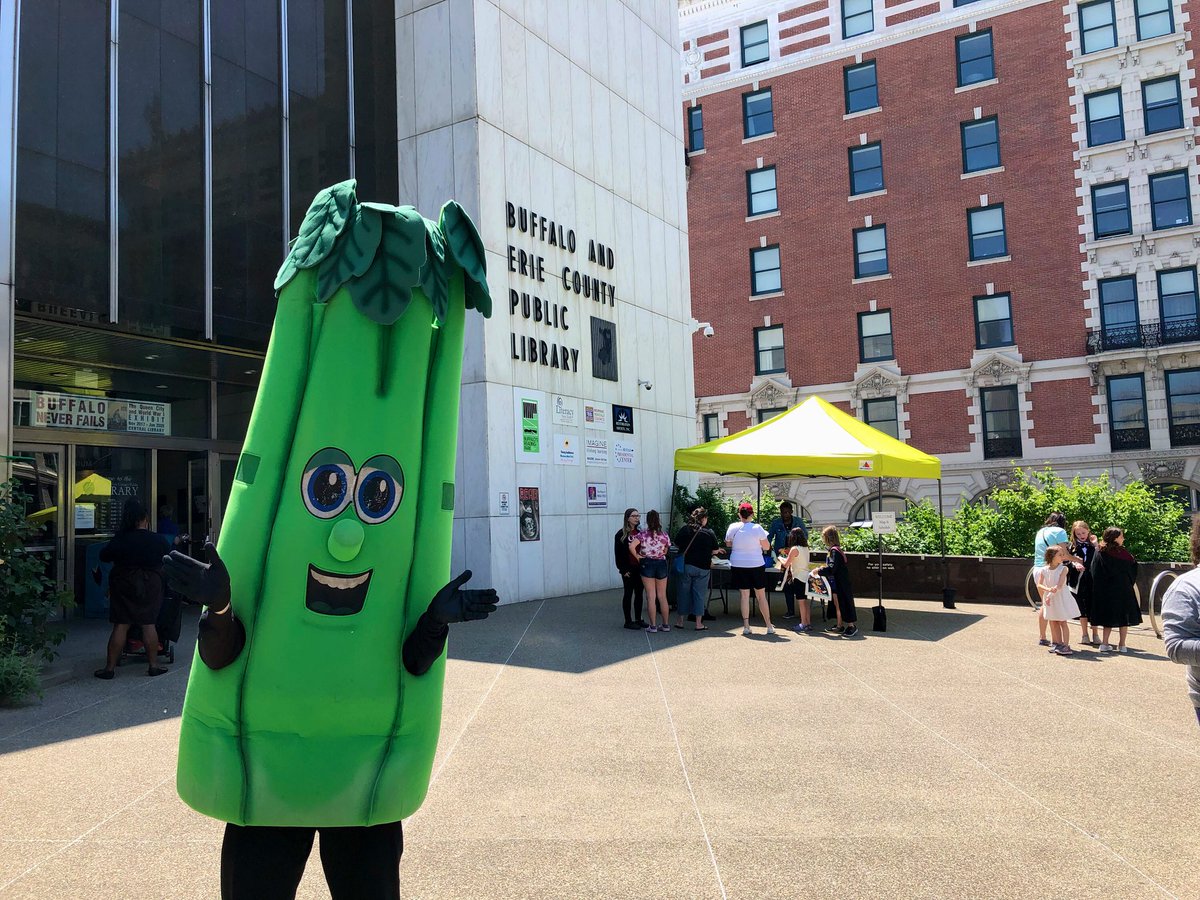I’m at the <a href="/buffalolibrary/">Buffalo & Erie County Public Library</a> (1 Lafayette Square, Buffalo, NY 14203) until 1pm today 💚 I cant wait to meet you!