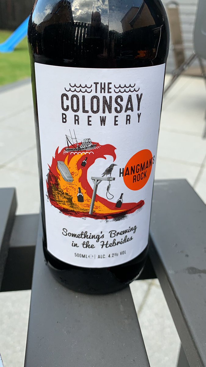 <a href="/ColonsayBrewery/">Colonsay Brewery</a> what a beauty of a brew! #HangmansRock