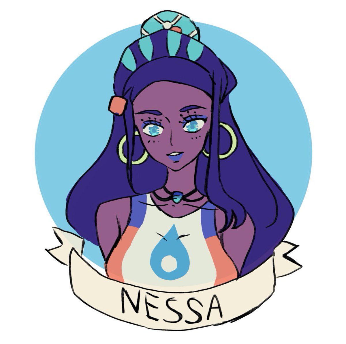 LindaMallik's tweet photo. More Nessa art 

#nessa #nessaart #nessapokemon #fanart #pokemon #PokemonSwordandShield #nessadrawing #DigitalArtist #cute #art #Digital #anime #game #games https://t.co/Ek9HFbh0I8
