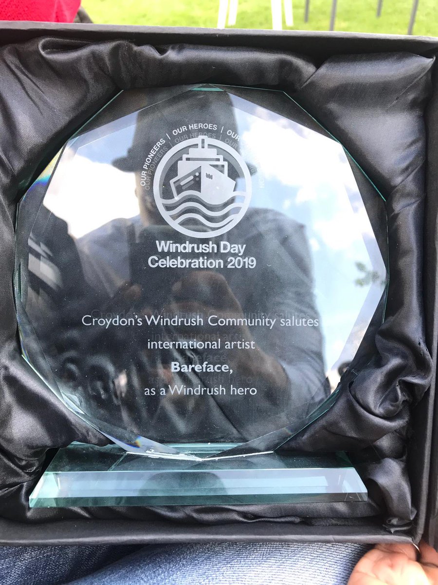 SIRNARIO (@sirnario) on Twitter photo Congratulations to <a href="/BarefaceTee/">B A R E F A C E</a> for getting an inaugural #WindrushDay2019 #INTERNATIONALARTISTAWARD <a href="/mrEvVB/">EvVB</a> <a href="/melaningamers/">Melanin Gamers</a> <a href="/ChellaRamanan/">Chella Ramanan 🇬🇩🍒🍫☕️</a> Congratulations to <a href="/BarefaceTee/">B A R E F A C E</a> for getting an inaugural #WindrushDay2019 #INTERNATIONALARTISTAWARD <a href="/mrEvVB/">EvVB</a> <a href="/melaningamers/">Melanin Gamers</a> <a href="/ChellaRamanan/">Chella Ramanan 🇬🇩🍒🍫☕️</a>