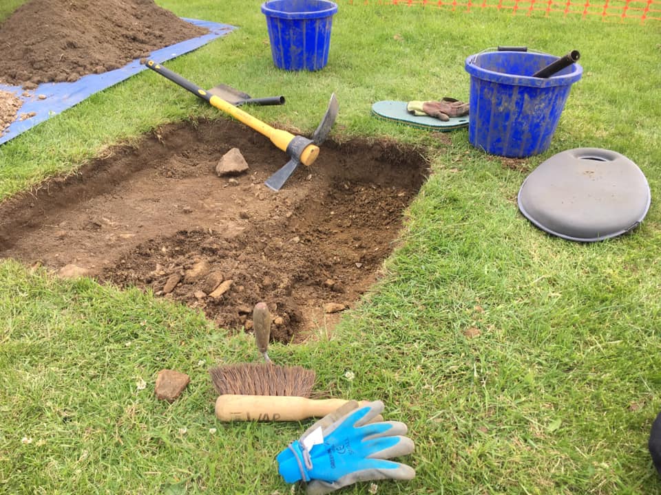 RamseyMillionBL's tweet photo. If you would be interested in joining archaeologists trying to find the footprint of Ramsey Abbey this summer then contact roger.mould@hotmail.com 
No experience necessary and everyone welcome! https://t.co/9CNI5ZLQYd