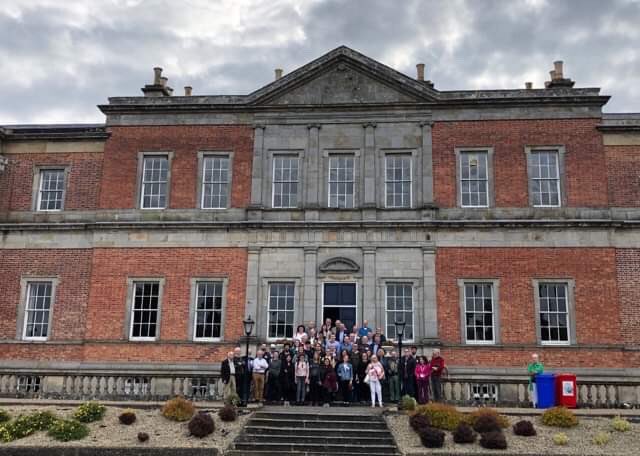 ulsterahs's tweet photo. A brilliant ending to day 2 of #ConservationWithoutFrontiers at Ballyhaise House, & Agricultural College for tour, dinner, drinks and ‘pub’ quiz! #CWF19 #CWFSummerSchool https://t.co/zU5bhWSatn
