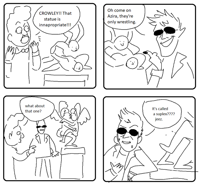 i thought i was done with #goodomens comics but here's another 