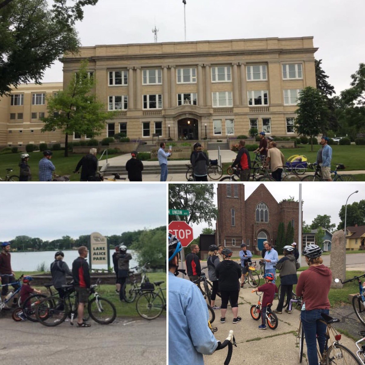 lilmissfergus's tweet photo. First ever @OtterTailMuseum & #PedalFergusFalls historic preservation ride in the books.
Great collaboration for #CycloneDays!๐ช
Another excellent way to enjoy @FergusFallsMN- a bicycle-friendly city #OnlyinMN. Thanks Wayne for pics.
@OtterTailCounty @OtterTailCoMN
@exploreminn https://t.co/w3YwimguCD