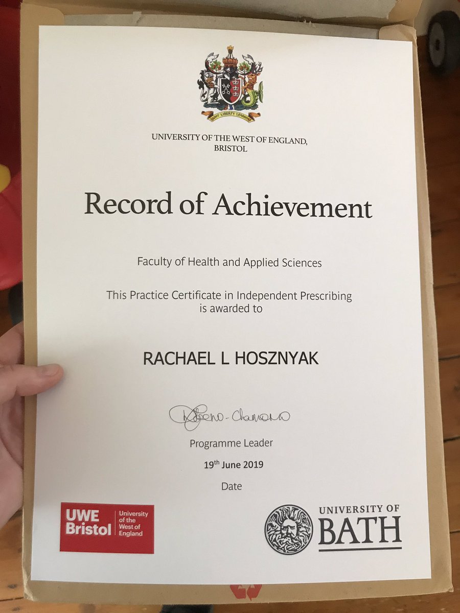 The best kind of post to come home to! #ACP #independentprescribers #celebrate very proud to be one of the first paramedics to achieve this!