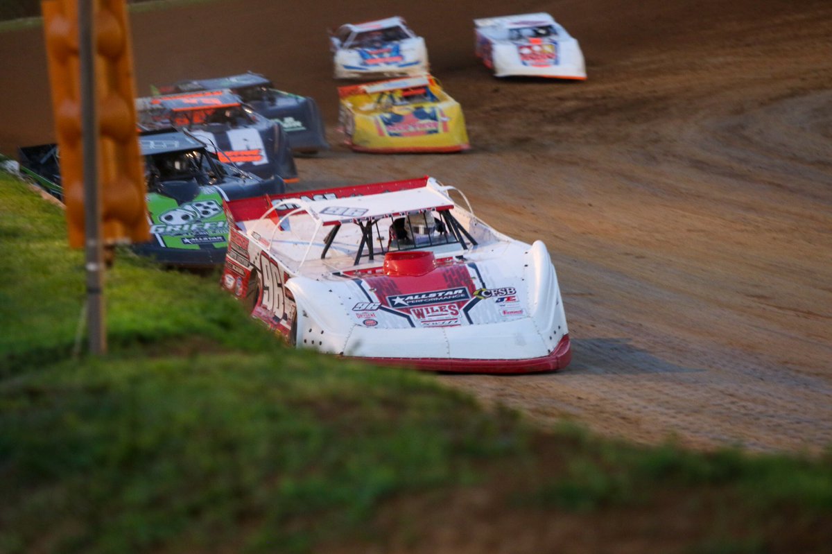 Racing into Saturday night in stampede-style like.... #SaturdayNightIsAlright #1Motorsport1Goal (Addison Blair pic)