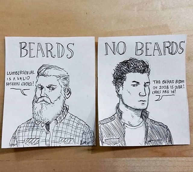 Do you like a good beard or nah think they are passé? #beards #tips #cleanshaven #vote #saturday