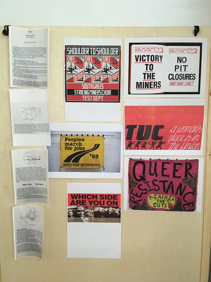 doublenegativeL's tweet photo. Wonderful visit @AirSpaceGallery #publicyoume. Letterpress expert @GSofA, Edwin Pickstone, taught us how to use the Adana Presses to print our own celebration &amp; declamation cards🚩mine read ‘COURAGE BOLDNESS AND REBELLION’ (taken from the Futurist manifesto, spot the typo)... https://t.co/SVuu0zDp6i