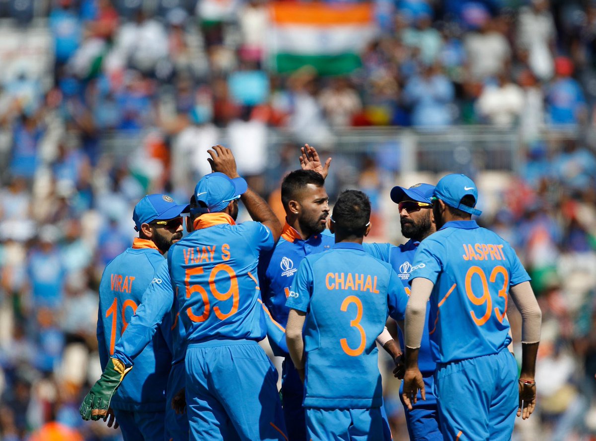 ImRaina's tweet photo. Phew! Made to work hard for that one. Full marks to Afghanistan, pushed India till the finish line. Champion spell by hattrick hero @MdShami11 #INDVAFG #CWC19 https://t.co/DuxZOsFFgR