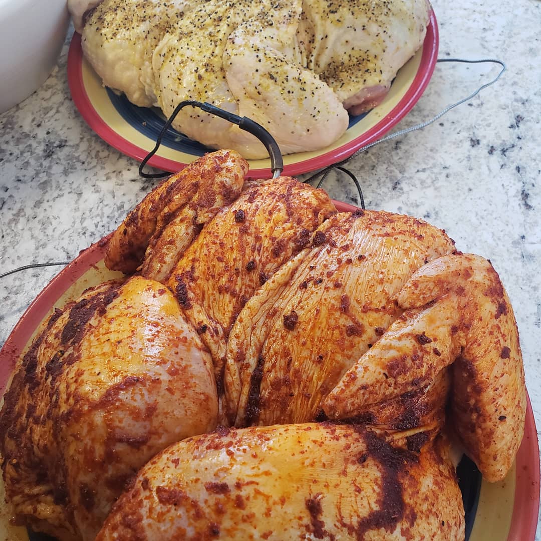 PaulVWags's tweet image. Oh yeah #spatchcocked #BBQ #Saturday