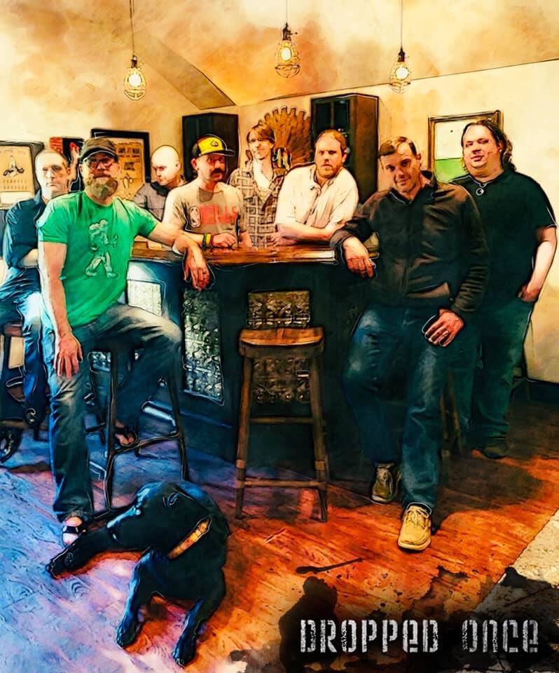 flagstonecrafts's tweet photo. TONIGHT!! Local favorites Dropped Once is taking our stage!

2 huge sets, playing all songs from their new full-length album “March Of The Elephants”, along with your favorite  Dropped Once songs and some reggae and rock covers!

 #GenevaIL #SwedishDays #LiveMusic #DroppedOnce https://t.co/gq7wnKv2Ap
