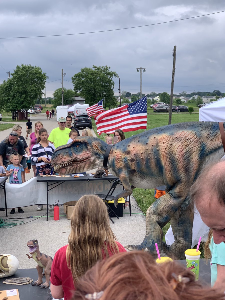 Don’t forget to check out Dino-ROAR at the #marioncountyfair for an interactive dinosaur experience! Visit marioncountyfair.org for more information!