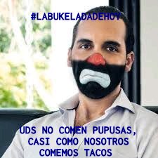 Ottohdez2024's tweet photo. Bueno antes fueron las #Netoyadas Pero Tenemos al mejor Referente del MEME nacional
Con Ud #LaBukeledaDeHoy
Vea y comparta https://t.co/3ENGLetl0e