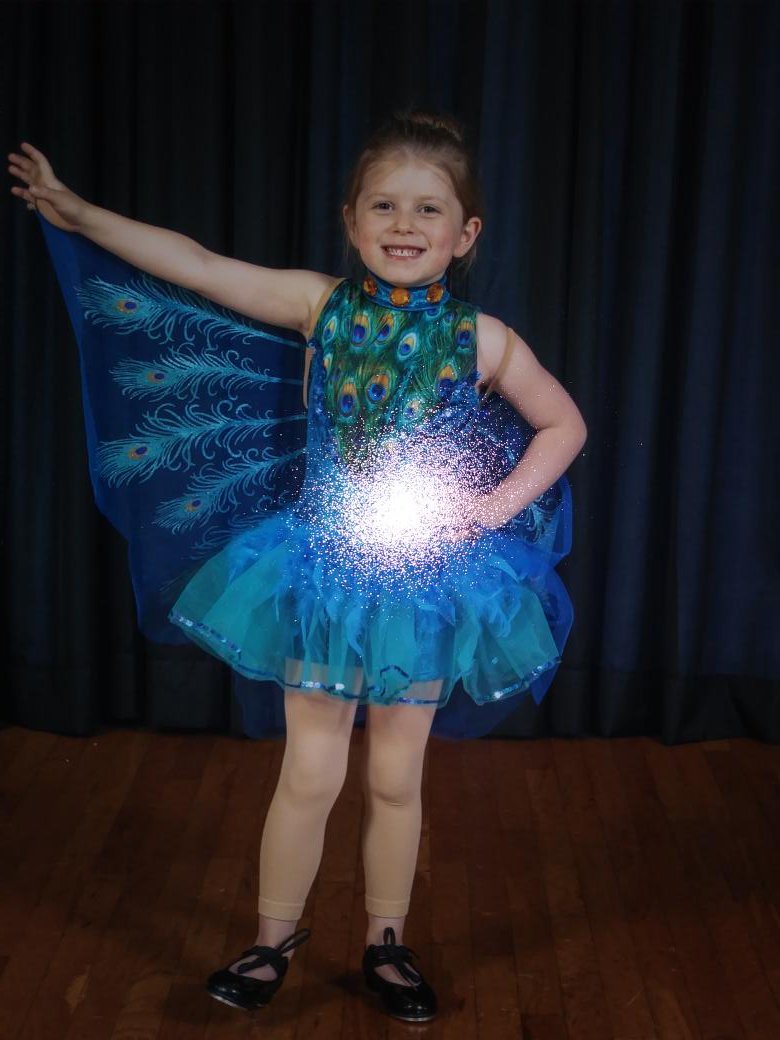 KateCartee's tweet photo. @JamesCraigmyle can Lor's biggest 5 year old fan get a bark out for her first dance recital today?  She would love the encouragement! https://t.co/0UtW9Q69xe