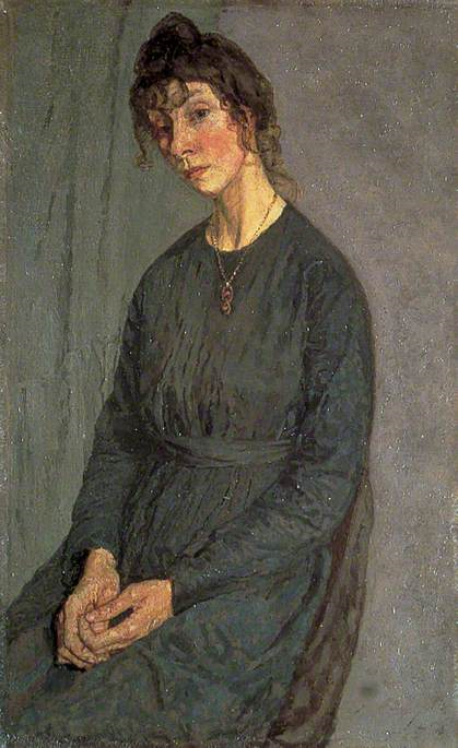 Beep beep. It's been pointed out to me that I missed Gwen John's birthday today. No! I was just saving her for later. There's so much faded poetry in her work. Even people she's just met look as if they've been kept in a scrapbook for 50 years. So sad and powerful. #GwenJohn