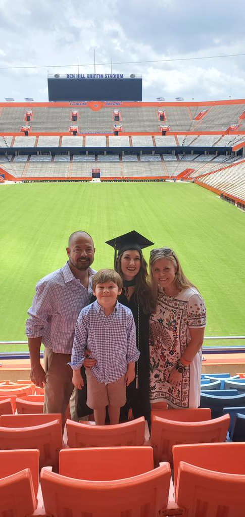 So proud of Kayla, congrats on becoming a PA #gatorspa