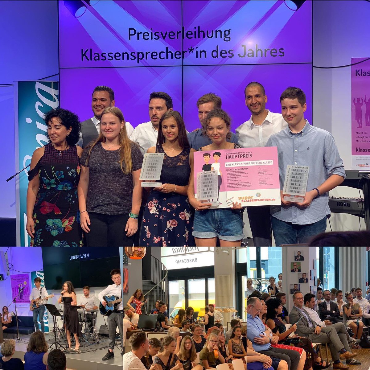 Berlin hat eine neue Klassensprecherin des Jahres 2019! Herzlichen Glückwunsch an Baya, aber auch an alle die beim Wettbewerb teilgenommen haben! Ich danke euch für euer Engagement und eure Arbeit in der Klasse, Schule und für die Gesellschaft! Jugendliche wie euch brauchen wir!