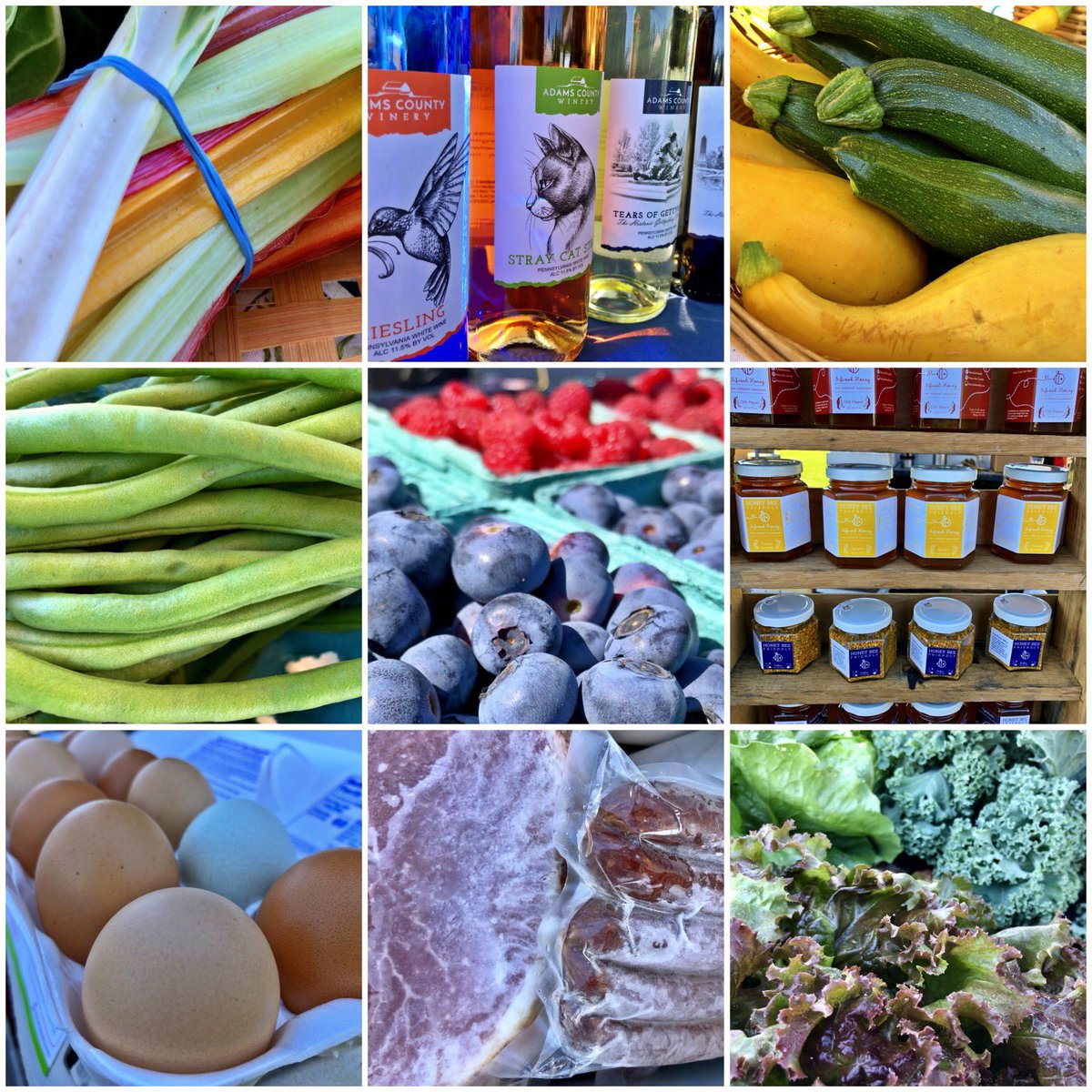 DbgFarmers's tweet photo. #icymi A snapshot of just a few of the MANY #delicious homegrown, pasture-raised and homemade offerings at this morning’s #farmersmarket. Each Sat. 8-Noon through Oct. 12 #dillsburg #founditincv #localwithin50miles https://t.co/bx9CoM7H6H