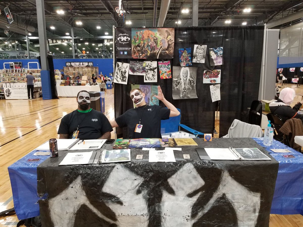 dizzybizzybiz's tweet photo. #planetfunkcon #phantomreapers #ComicCon #ArtistOnTwitter https://t.co/ledWhXvaOz