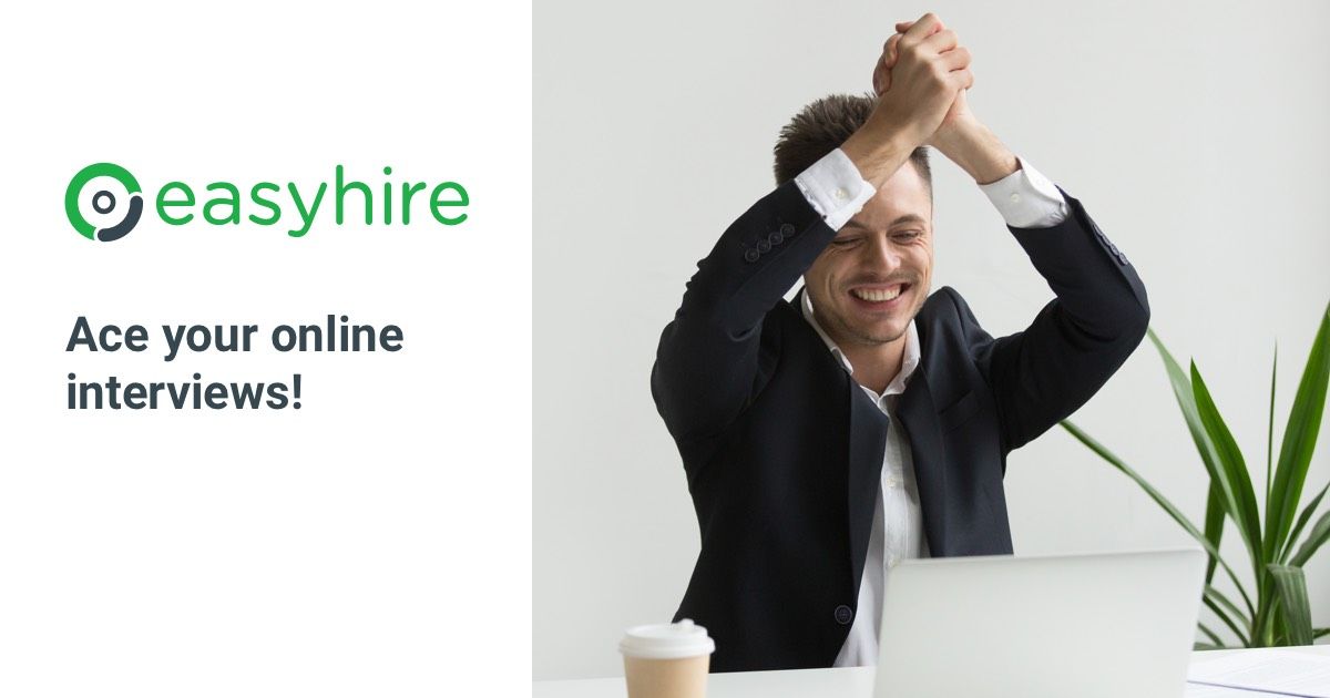 How to nail a #video_Interview?  
Register yourself at #easyhire and learn the strategies to boost your interview skills. Join here easyhire.me/for-candidate