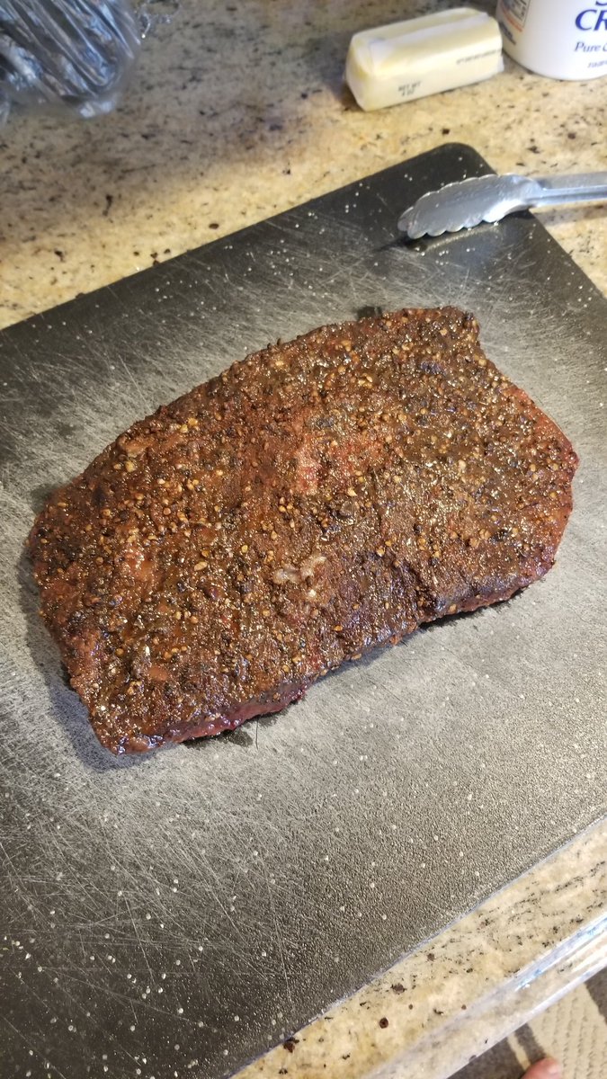 BGCturfgrass's tweet photo. Thanks @RecTecGrill for another solid meal. #brisketflat #slowandlow https://t.co/mxB8ovfmGy