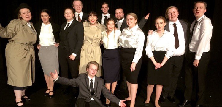bogoffduke's tweet photo. Wanted to follow the trend &amp; decided tweet about my FMP... Machinal was amazeballs. I’m extremely proud of the legendary cast for putting on a ‘jolly good show’! I love all of you and thank you for everything @PerfArtsVWNC Will miss you all:( Next chapter..UEL ahhh scary❤️ https://t.co/6wyooBJaJ8