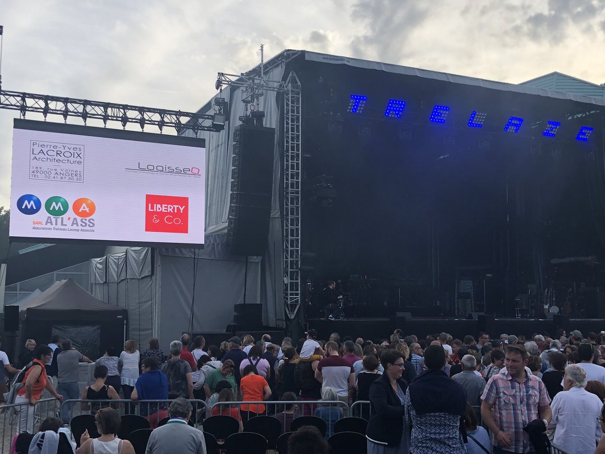 Logisseo, partenaire du Festival de Trélazé. Belle soirée à tous! @FESTIVALESTIVAL