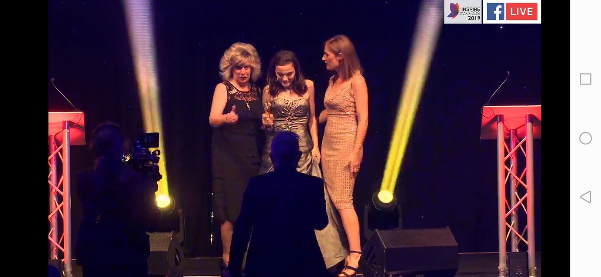 Can't believe one of our amazing young carers has just won the Inspire award for young achiever! So proud of you April! <a href="/Harry_Visinoni/">Harry Visinoni</a> look what you helped to support!