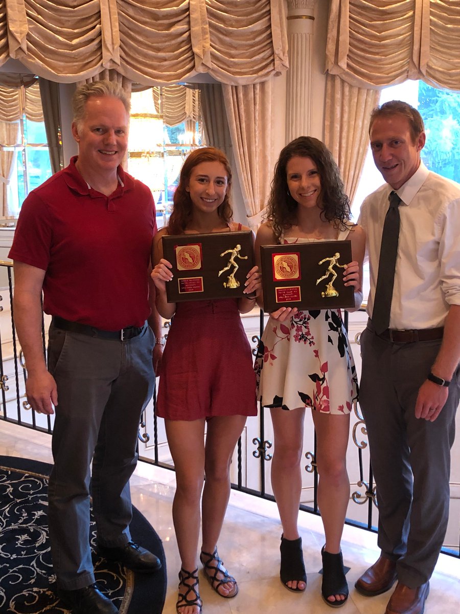 Congrats to 1st Team All-County Girls Cross Country runners seniors Shannon DiCristina and Natalie Pulicicchio and coaches Doug Flower and Eric Shulman who helped lead us to a League Championship in both Cross Country and Winter Track. #VALLEYPRIDE #ALLCOUNTY <a href="/wvtrack/">Wayne Valley Track</a>