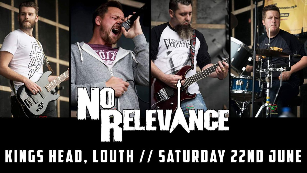 TomHughes_UK's tweet photo. No Relevance on tonight at The Kings Head, Louth, 9.45-midnight. Come down for some post @Outfieldsfest drinkies. #louth #outfieldsfest #livemusic https://t.co/FBrUfQPDg3