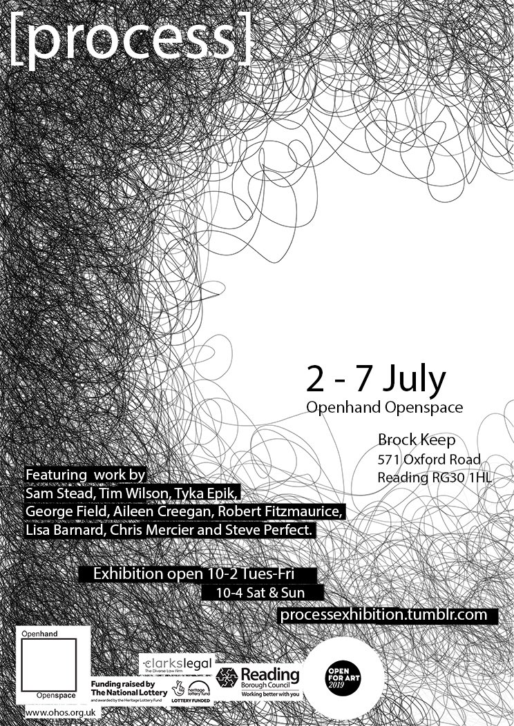 wearestash's tweet image. Coming soon..
[process] exhibition at Openhand Openspace.
Curated by STASH artist @snstead 
Not-So-Private-View on Thursday 4 July