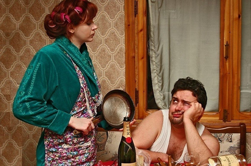 Смешная картинка кормить мужа