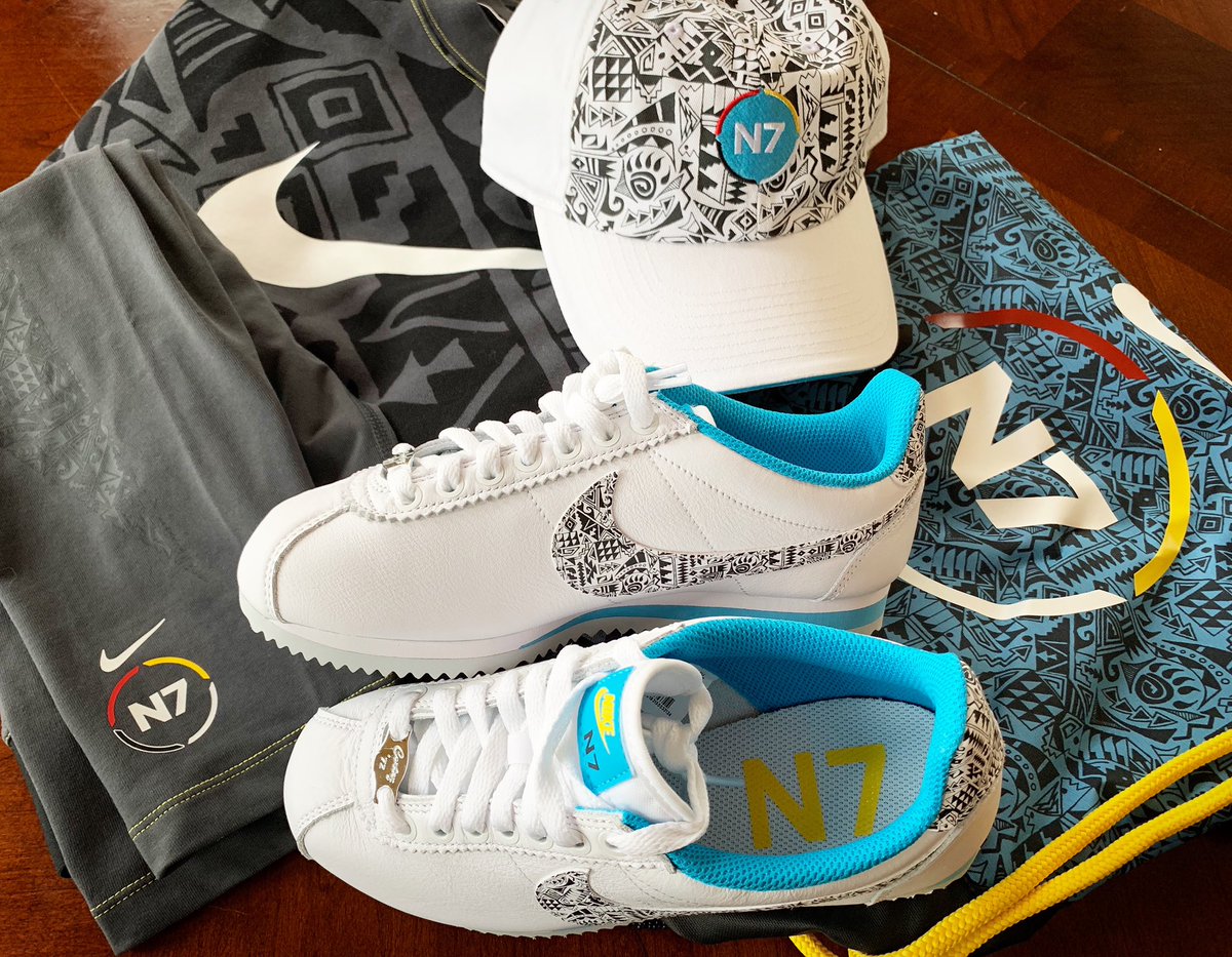 The #NikeN7 summer collection is available! N7 collection supports #N7Fund which has awarded $5.6m to 243 communities &amp; orgs reaching more than 420k Native youth. Proud to be part of Nike N7 family! #forouryouth #DareToRise #UntilWeAllWin #DareToRiseUntilWeAllWin <a href="/NikeN7/">Nike N7</a> <a href="/Nike/">Nike</a>