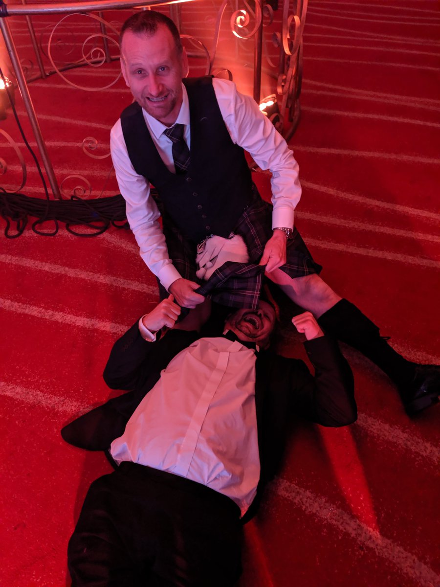 MLSimsy's tweet image. Stinks down there @Palletforce #PFGala19