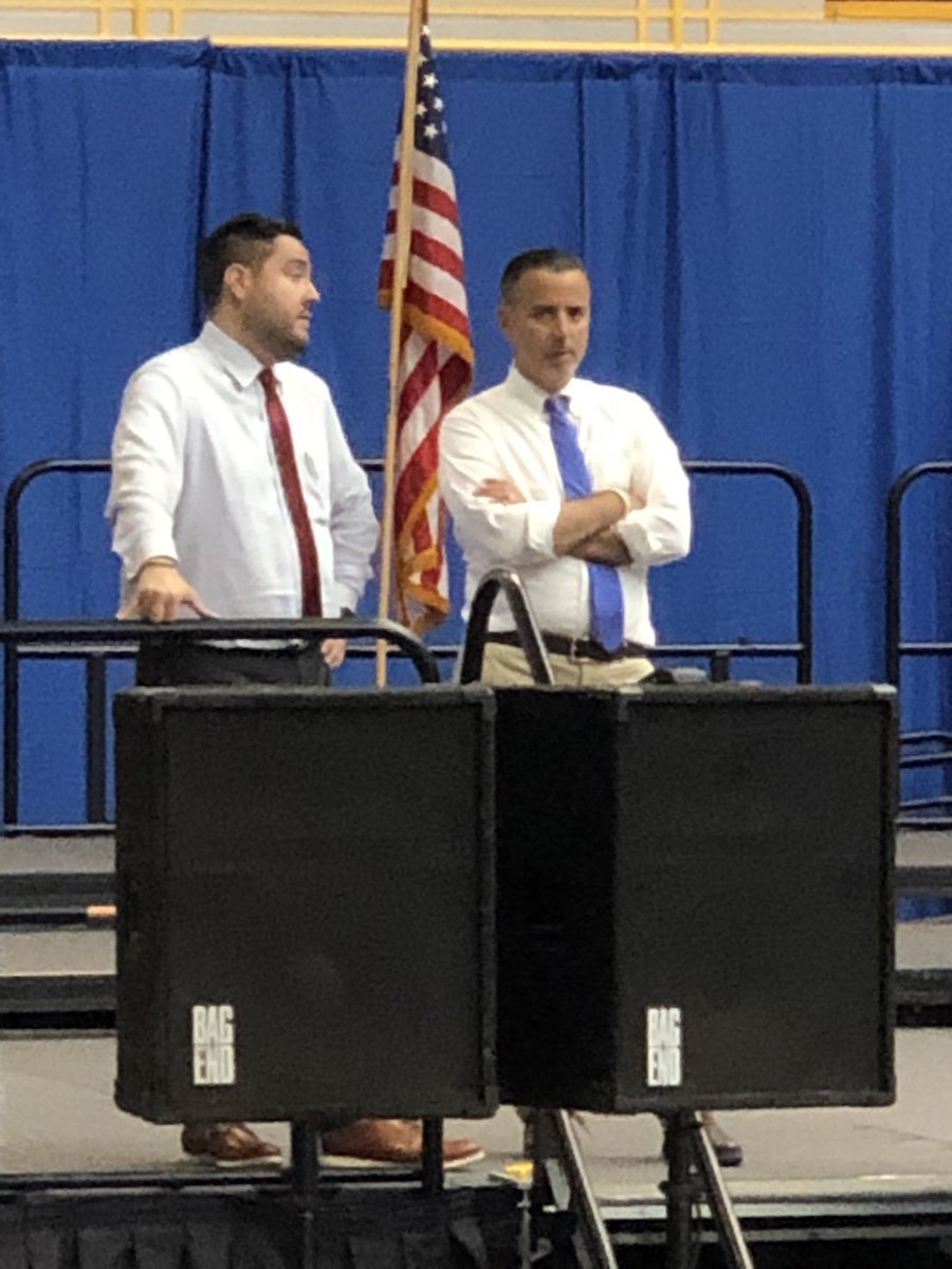 Deep thoughts before today’s graduation with ⁦@OHSPrincipal3⁩ ⁦@OssiningSchools⁩