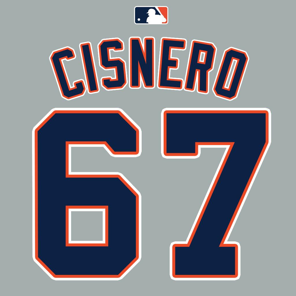 MLB Jersey Numbers on X: RHP José Cisnero will wear number 67. Last worn  by RHP Logan Kensing in 2016. #Tigers  / X