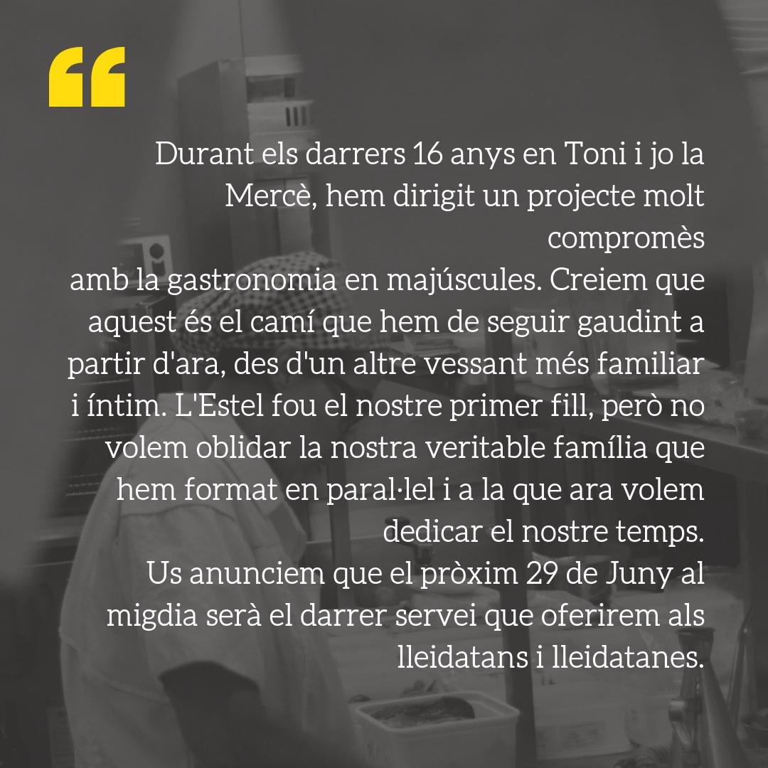 EsteldelaMerce's tweet photo. Avui publiquem un tweet molt especial...moltes gràcies per tot a tots i totes! https://t.co/kX8UcHP1xm