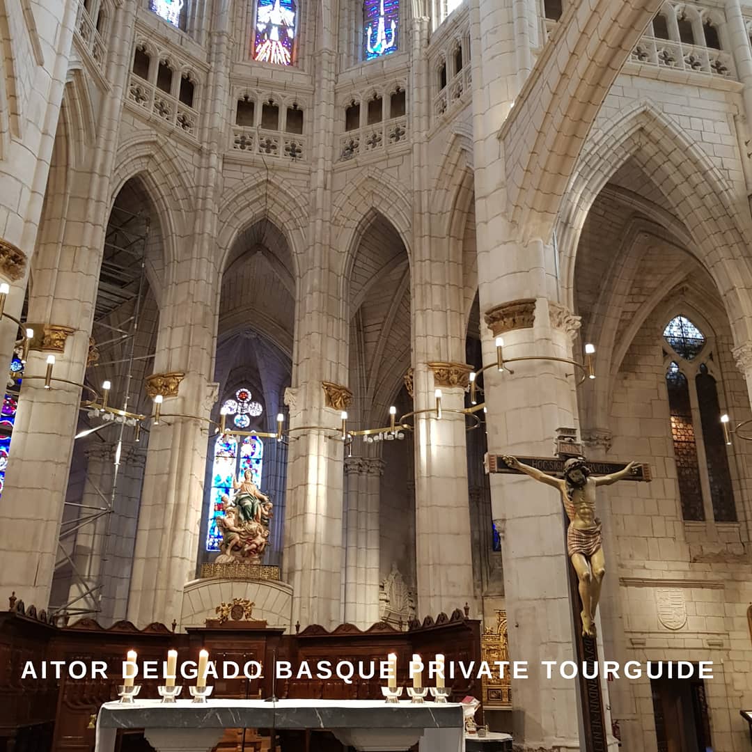 aitordelgadocom's tweet photo. A nice tour today in #vitoriagasteiz #gothiccathedral seeing areas forbidden for visitors in other churches #unusualtour #worldtraveler #basquecountry #daytour #worldtraveler #privatetour #luxurytravel #uniquetour #basqueprivatetourguide #basquelocalguide #vitoriaprivatetour https://t.co/PnDd9XRAYd