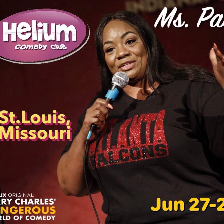 ComedienneMsPat's tweet photo. Louisville Kentucky&amp; St. Louis It’s time to change your routine stop looking at CNN AND FOX NEWS making yourself depressed!  Get your tickets so I can make you laugh instead. I can help you forget your problems for two hours https://t.co/CNvVFwjxDe https://t.co/trrZsBsNdY https://t.co/TiXzTFbRaF