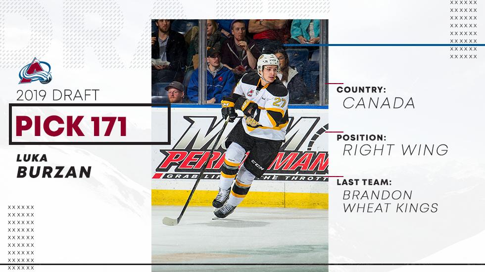 Welcome to Colorado, Luka Burzan! 

#NHLDraft #GoAvsGo