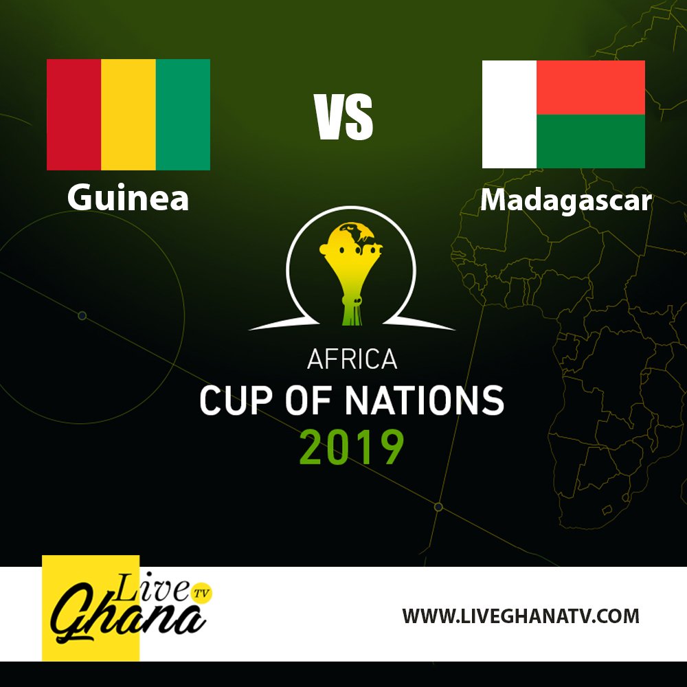 Watch #AFCON2019LIVE Streaming
Guinea VS Madagascar
#liveghanatv #liveghtv #afcon2019
bit.ly/2Iy7kAu