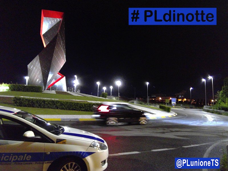 PLunioneTS's tweet photo. #PLdinotte   Si continua con i controlli alla viabilità sul territorio della @PLunioneTS  ! https://t.co/XktzTxqLUm