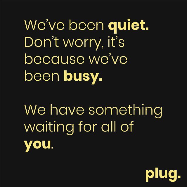 plugwithus's tweet photo. Sorry for the absence! We’ve been busy working towards a better version of Plug that we believe will help both artists and listeners alike. Just hold tight! https://t.co/dgIqxKWRNw https://t.co/aqWtIaCh71