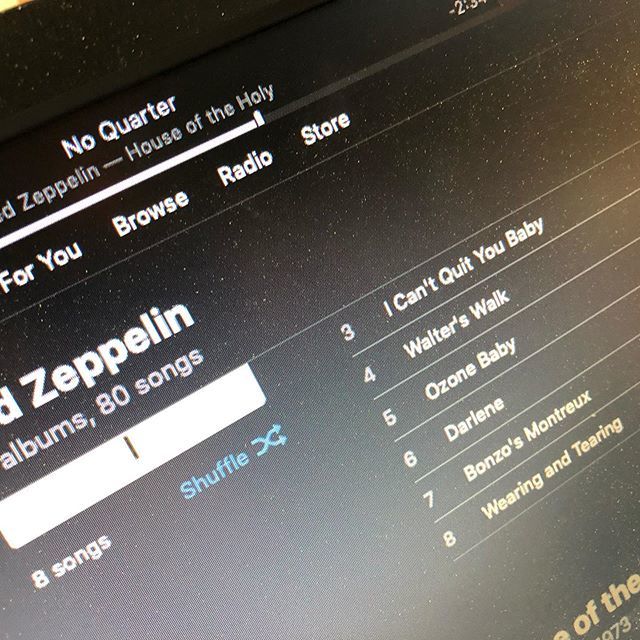 Follow-up post...
Listening to “No Quarter” while this storm develops is VERY fitting. Try it next time you are waiting for a storm to roll in.