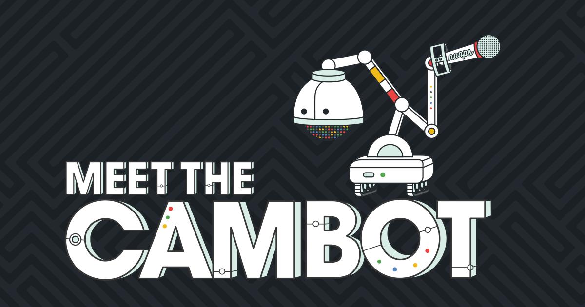 github's tweet photo. With CamBot, your device comes alive! 

Tap into the sensors on your camera and more to create extraordinary visuals or tweak versions of other #NoopsChallenge’s 📸

https://t.co/Rvzs5OT1LP https://t.co/Y11vCJjcFB
