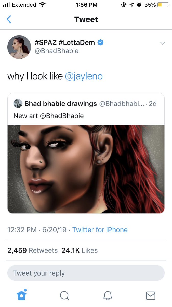 Bhad bhabie twitter